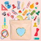 BYXEPA Coin Purse 4 Pack Change Purses Small PU Leather Cosmetic Bag Pocket Heart Makeup Organizer Cute Portable Waterproof Jewelry Travel Case for Girls Kids (2 Pink + 2 Blue)