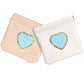BYXEPA Coin Purse 2 Pack Change Purses Small PU Leather Cosmetic Bag Pocket Heart Makeup Organizer Cute Portable Waterproof Jewelry Travel Case for Girls Kids