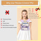 Clear Mini Backpack Stadium Approved TPU Heavy Duty 12*12*6 Waterproof Transparent Backpacks Book Bag for Teens Girls Women Concerts, Sporting Event, Beach, Travel, Work, School, Security- Lavender